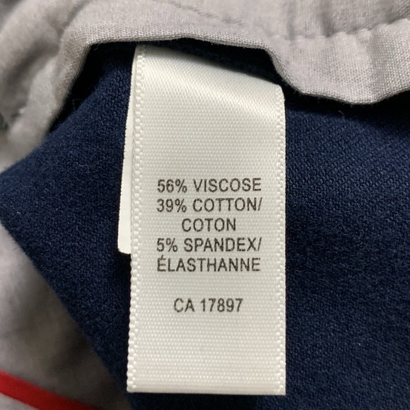 Banana Republic Petite  Sloan Slim Ankle Pant Navy Blue w Stretch - Picture 5 of 7